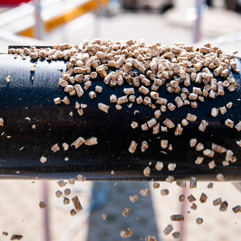 pellet making - biomass grinding and bagging